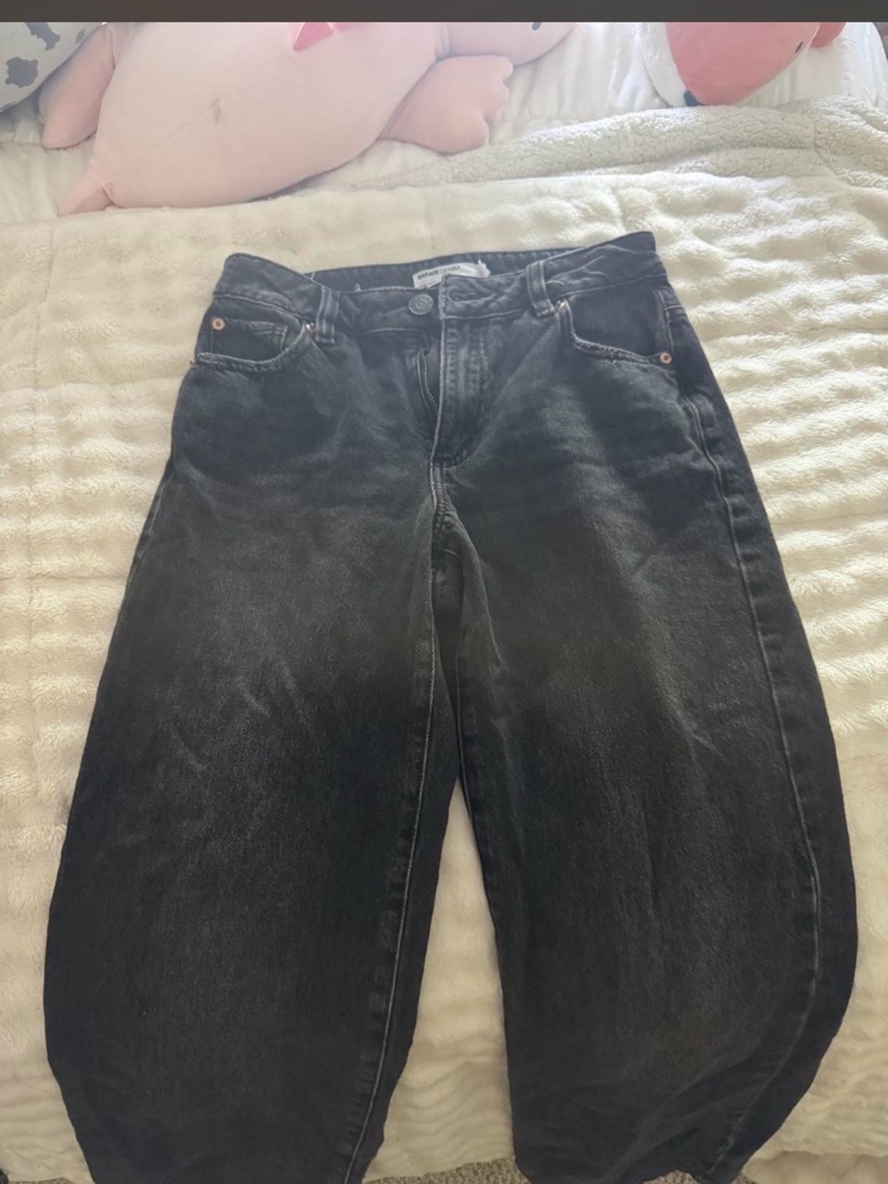 Garage Washed Black Boyfriend Jeans